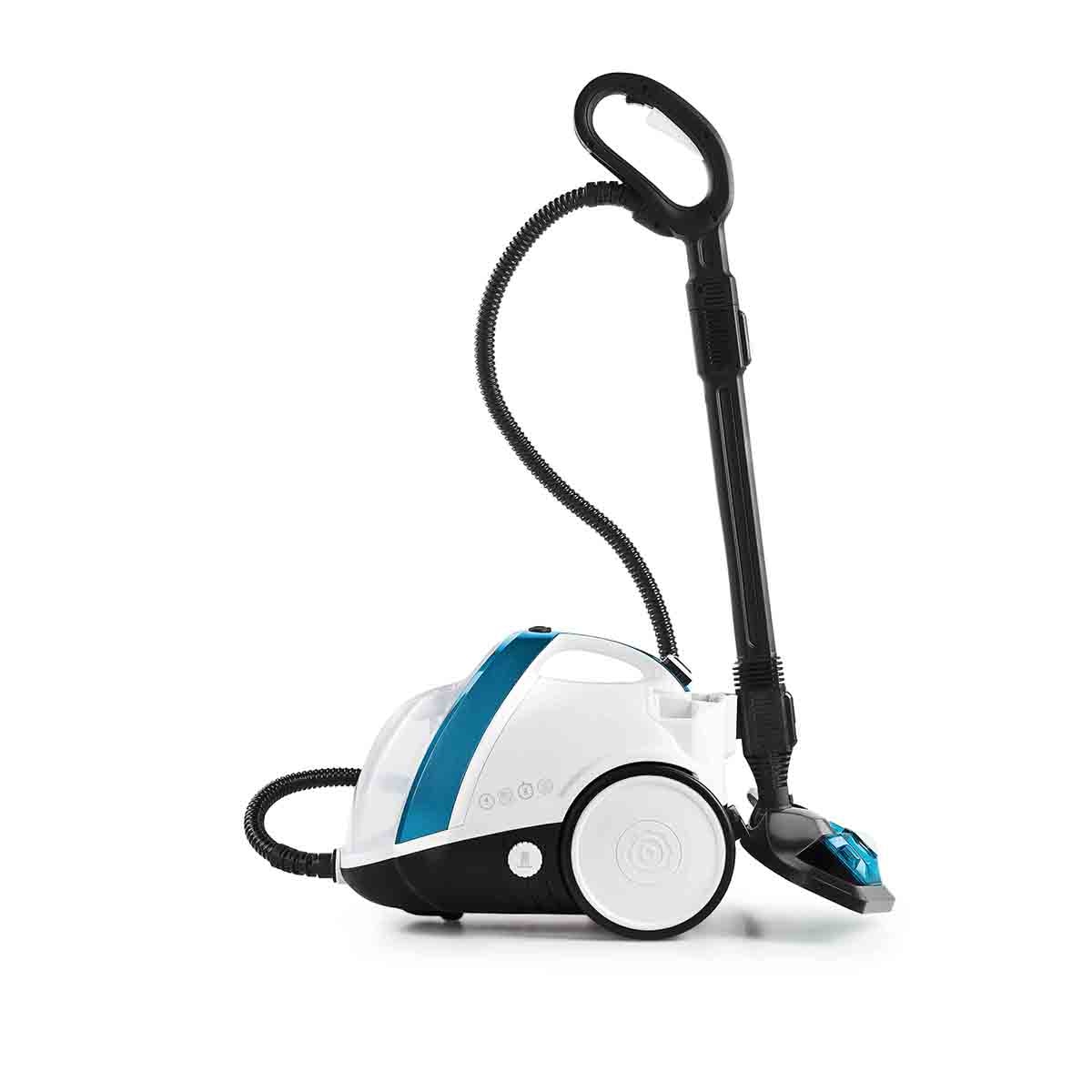 Vaporetto Polti Smart 100 B con cepillo Vaporforce, mata y elimina virus, gérmenes y bacterias Blanco / Azul-7