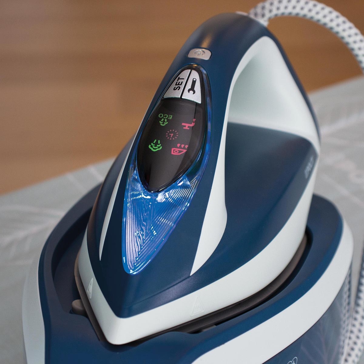 Centro de planchado Polti Vaporella Express VE30.10 con autonomía ilimitada Azul-7