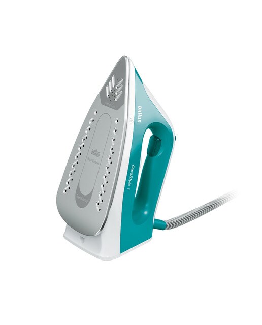 Centro de planchado Braun CareStyle 1 IS1013GR con suela FreeGlide3D Blanco / Verde-2