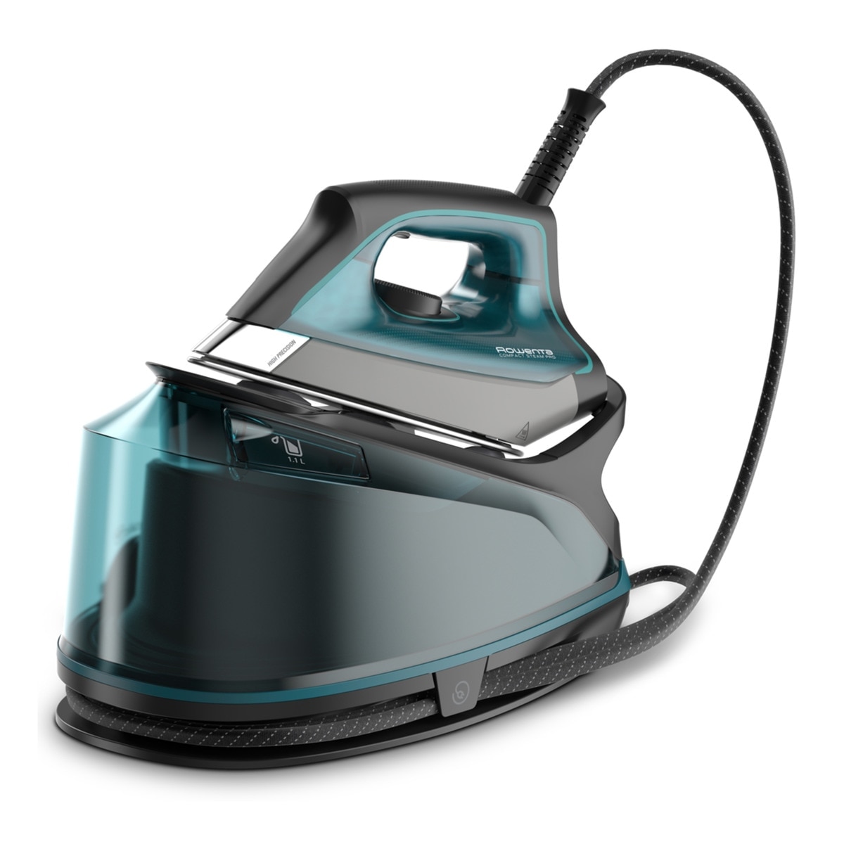 Imagem 0 de Ferro de Engomar com Caldeira Rowenta Compact Steam Pro DG7623F0 com Microsteam 400 HD Laser, Pressão 6,3 bar e Jato de Vapor 325 gr/min