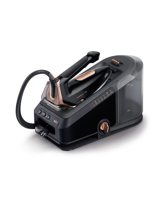 Braun - Centro de planchado Braun CareStyle 7 Pro IS7286BK con golpe de vapor superpotente.