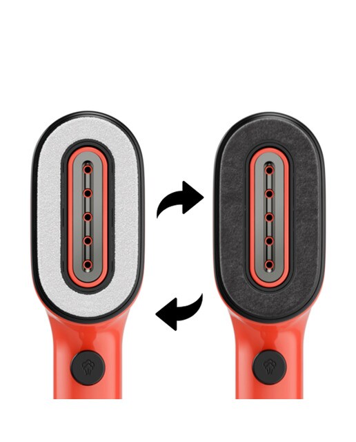 Plancha vertical Rowenta Pure Pop con almohadilla reversible Rojo Coral-7