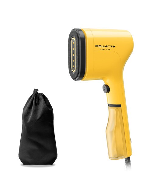 Plancha vertical Rowenta Pure Pop con almohadilla reversible Amarillo-1