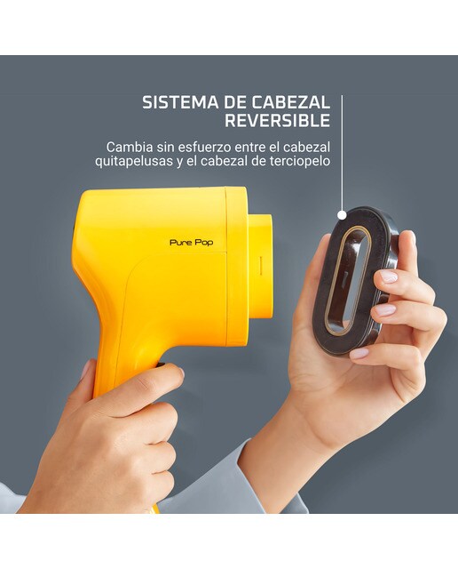 Plancha vertical Rowenta Pure Pop con almohadilla reversible Amarillo-7