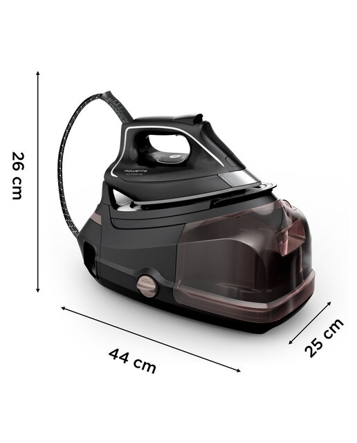 Centro de planchado Rowenta Eco Steam Pro DG9611 con Tecnología Microsteam 400 HD 3D Láser Negro / Beige-3