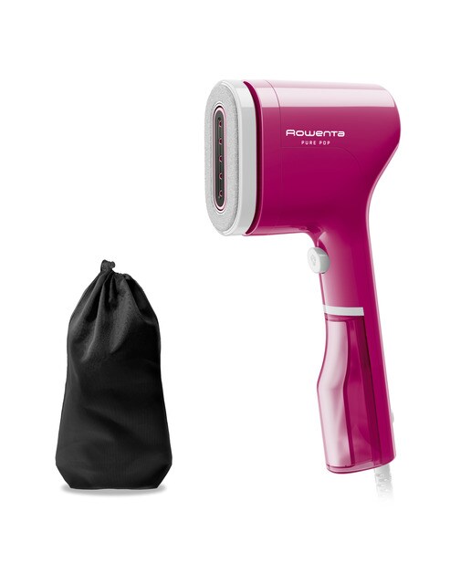 Imagen 0 de Cepillo de vapor vertical Rowenta Pure Pop higieniza y plancha Rosa