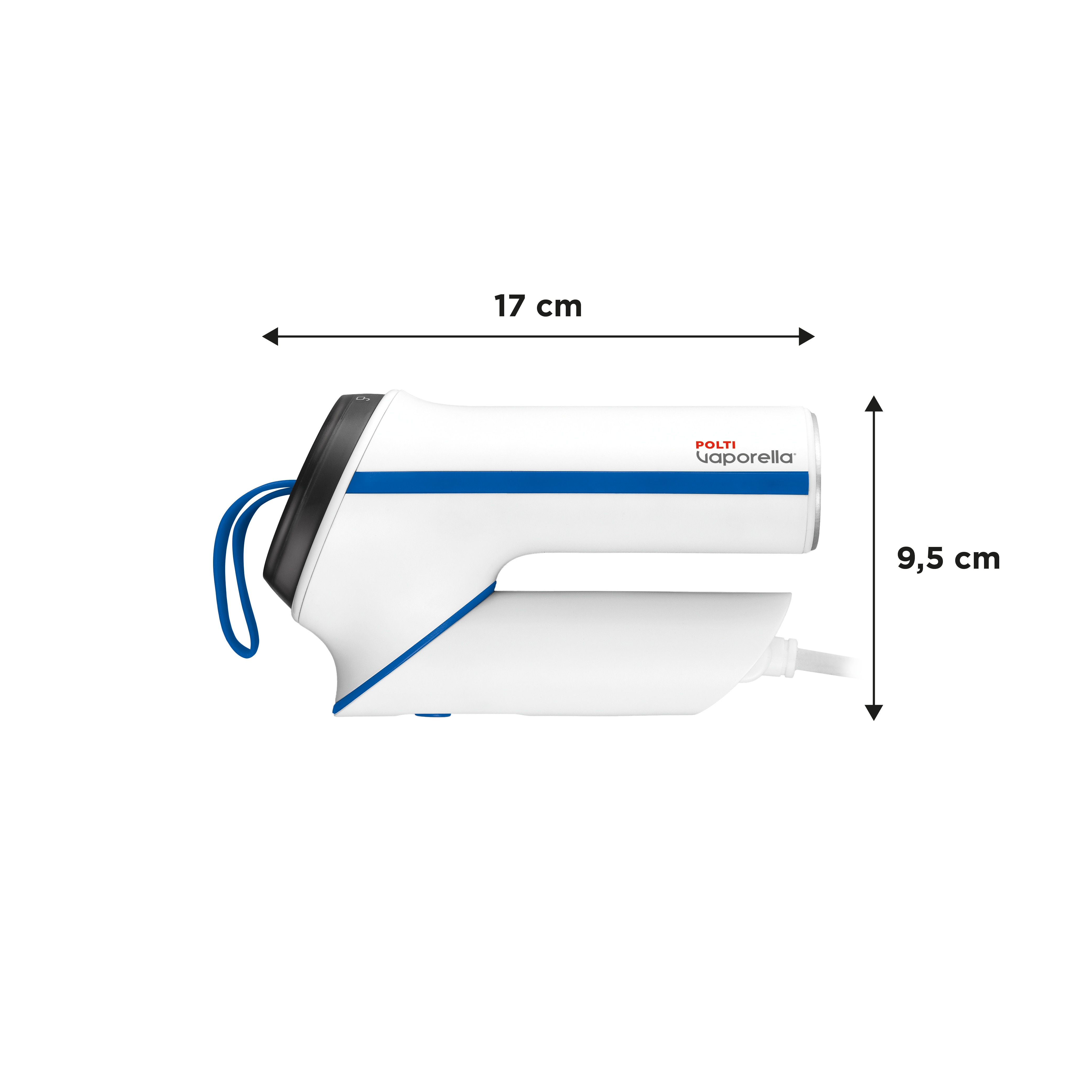 Plancha vertical Polti Vaporella Vertical Styler con asa plegable Blanco-5