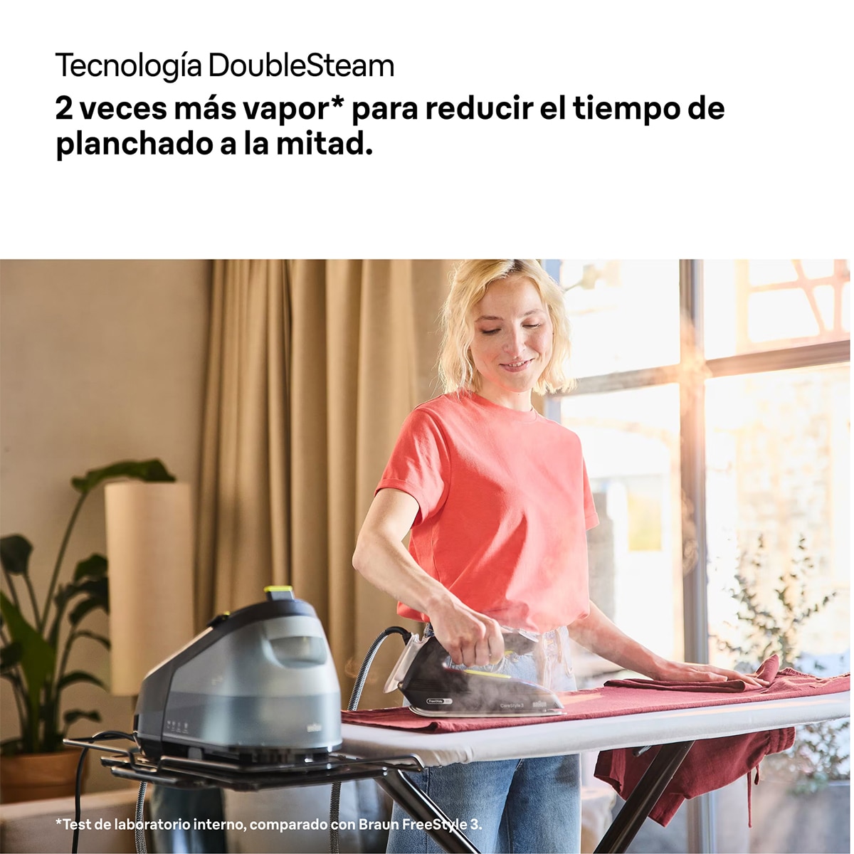 Centro de planchado Braun CareStyle 3 con tecnología FreeGlide 3D Negro-3