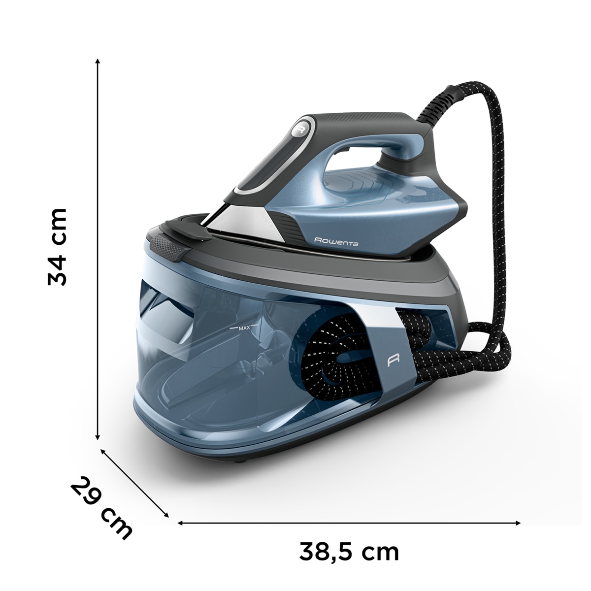 Centro de planchado Rowenta VR9031 Pro 500 con Tecnología QuickSteam Negro / Beige-3