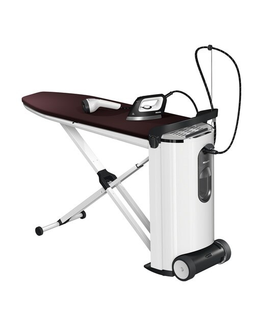 Imagem 0 de Sistema de Engomar a Vapor Miele B 4847 com Visor e Steamer e Pressão de 4 bar - Antracite e Branco de Lótus