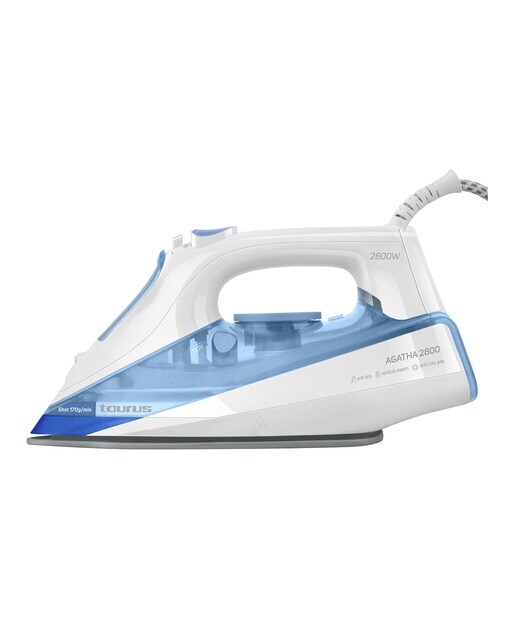 Plancha de vapor Taurus Agatha 2800 con suela de cerámica