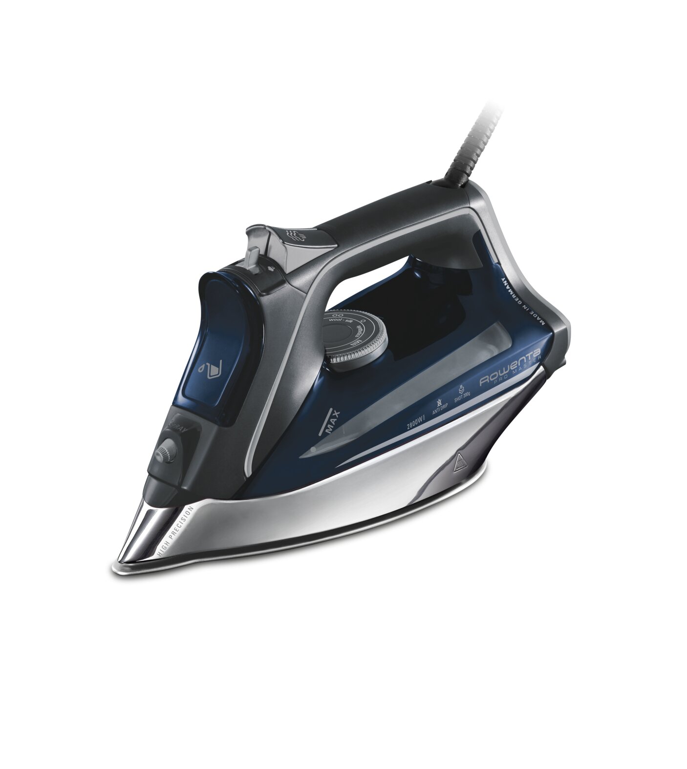 Plancha de vapor Rowenta DW8221 Pro Master con vapor extra Azul-3