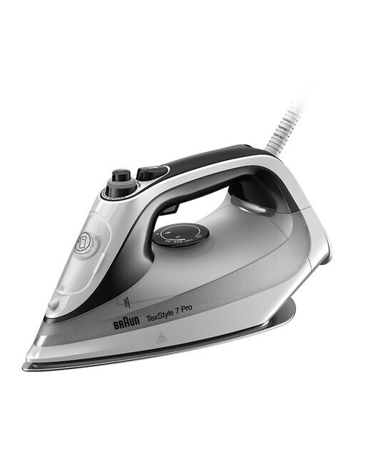 Plancha de vapor Braun TexStyle 7 Pro SI7149WB con suela FreeGlide 3D