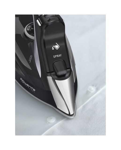 Plancha de vapor Rowenta Focus Excel con suela Microsteam 400 HD Negro / Metal-9