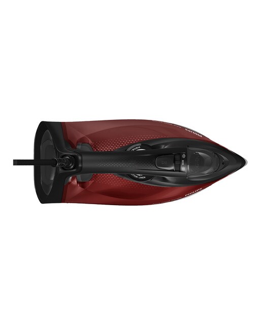 Plancha de vapor Philips DST7022/40 con sistema Quick Calc Release - Negro / Rojo Negro / Rojo-2