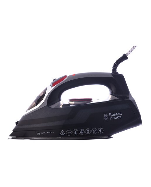 Plancha de vapor Russell Hobbs Power Steam Ultra con suela cerámica - Negro Negro-2