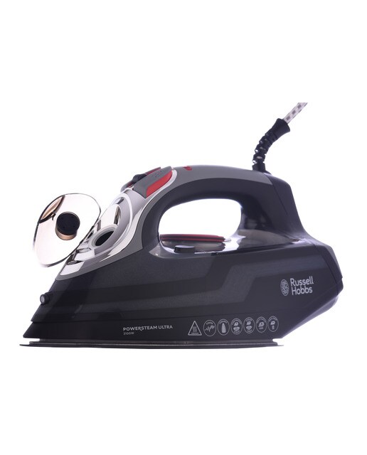Plancha de vapor Russell Hobbs Power Steam Ultra con suela cerámica - Negro Negro-3