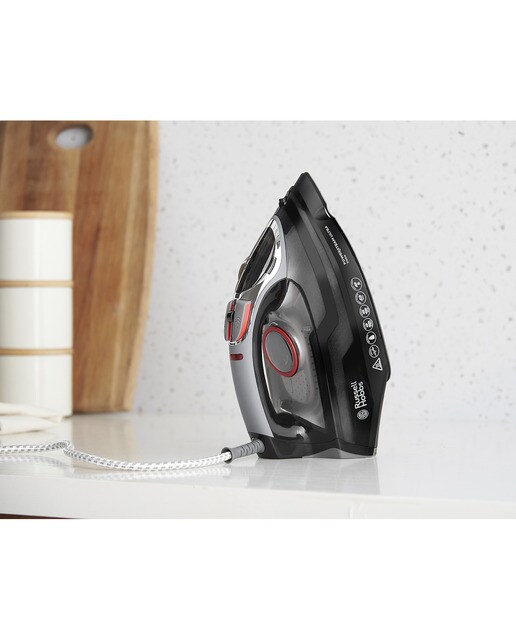 Plancha de vapor Russell Hobbs Power Steam Ultra con suela cerámica - Negro Negro-11