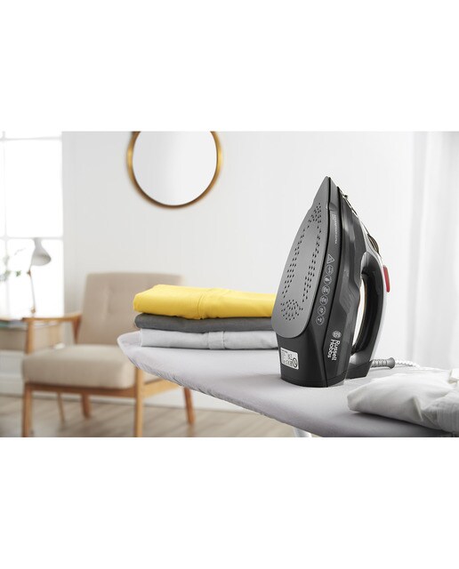 Plancha de vapor Russell Hobbs Power Steam Ultra con suela cerámica - Negro Negro-12