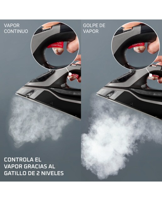 Plancha de vapor Rowenta DW9511 Steamforce Pro Negro-6