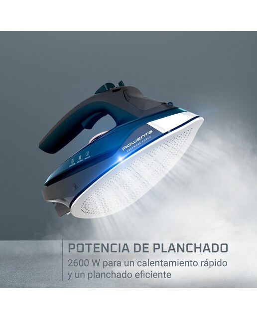 Plancha de vapor Rowenta Freemove Force sin cable - Negro / Azul Negro / Azul-5