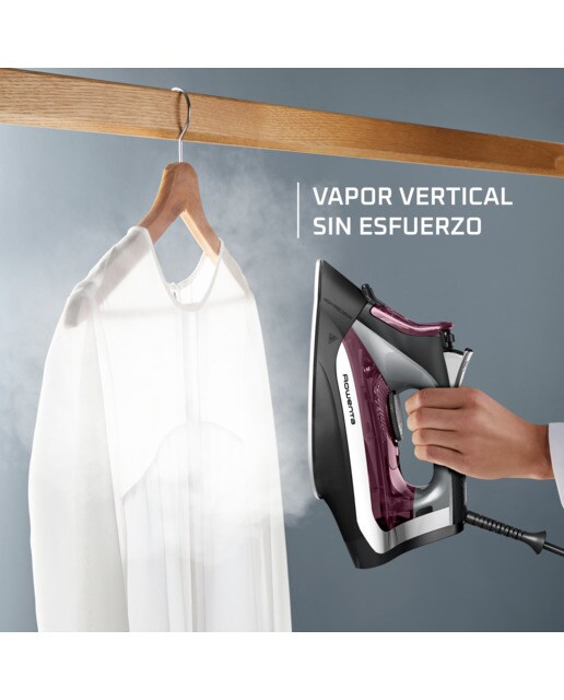 Plancha de vapor Rowenta DW4348 Accesteam con suela microsteam 300 Burdeos-5