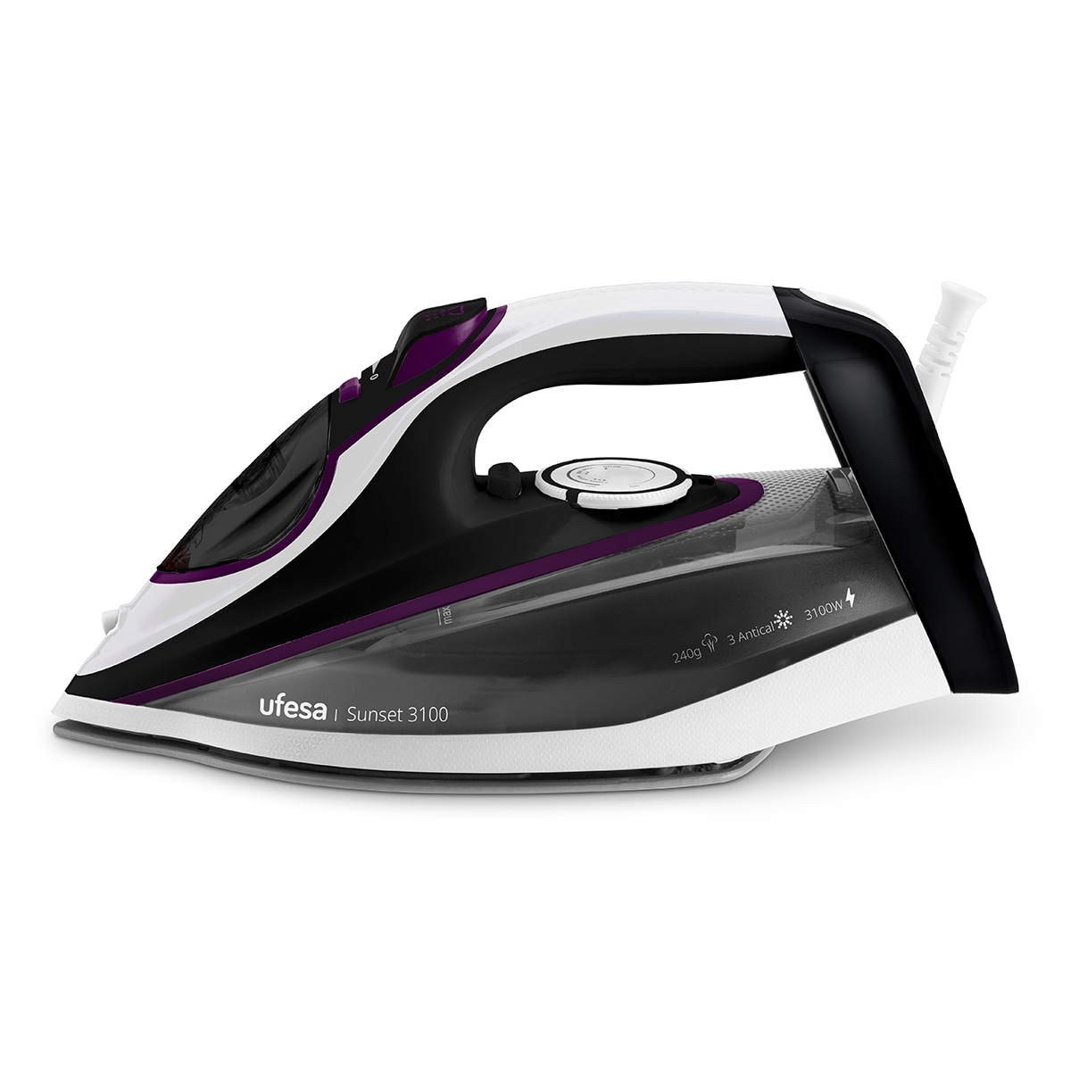 Plancha de vapor Ufesa Sunset Edition Negro-1