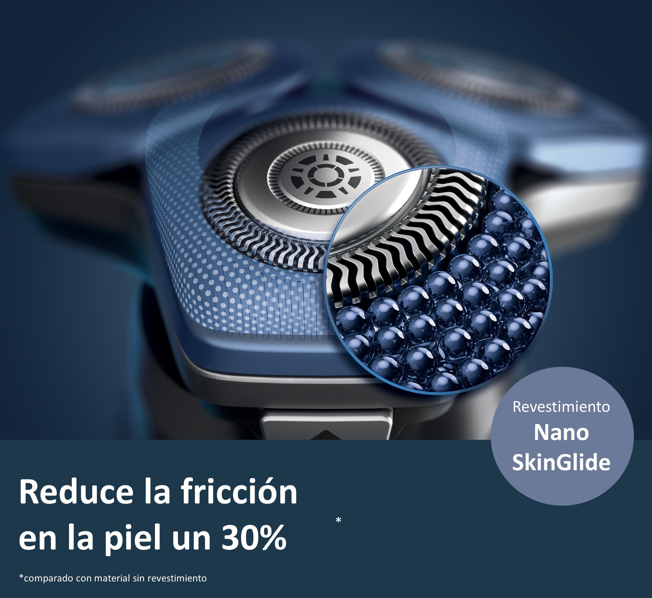 Afeitadora eléctrica Philips Serie 7000, máquina de afeitar hombre en seco y mojado, soporte de carga y funda 6