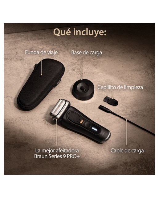 Máquina de Barbear Braun Series 9 9510s com Aparador de Precisão Preto-6