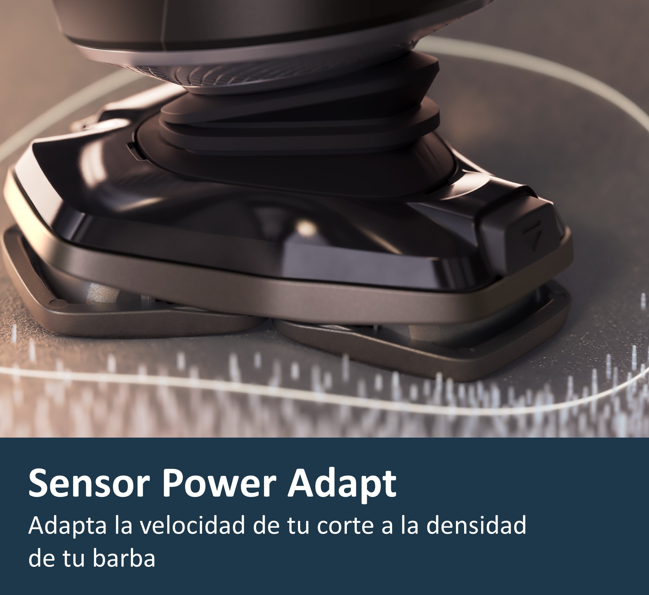 Afeitadora eléctrica Philips Serie 9000 Prestige, el mejor apurado, 60 min autonomía, uso en seco y mojado, base carga, naricero, perfilador 5