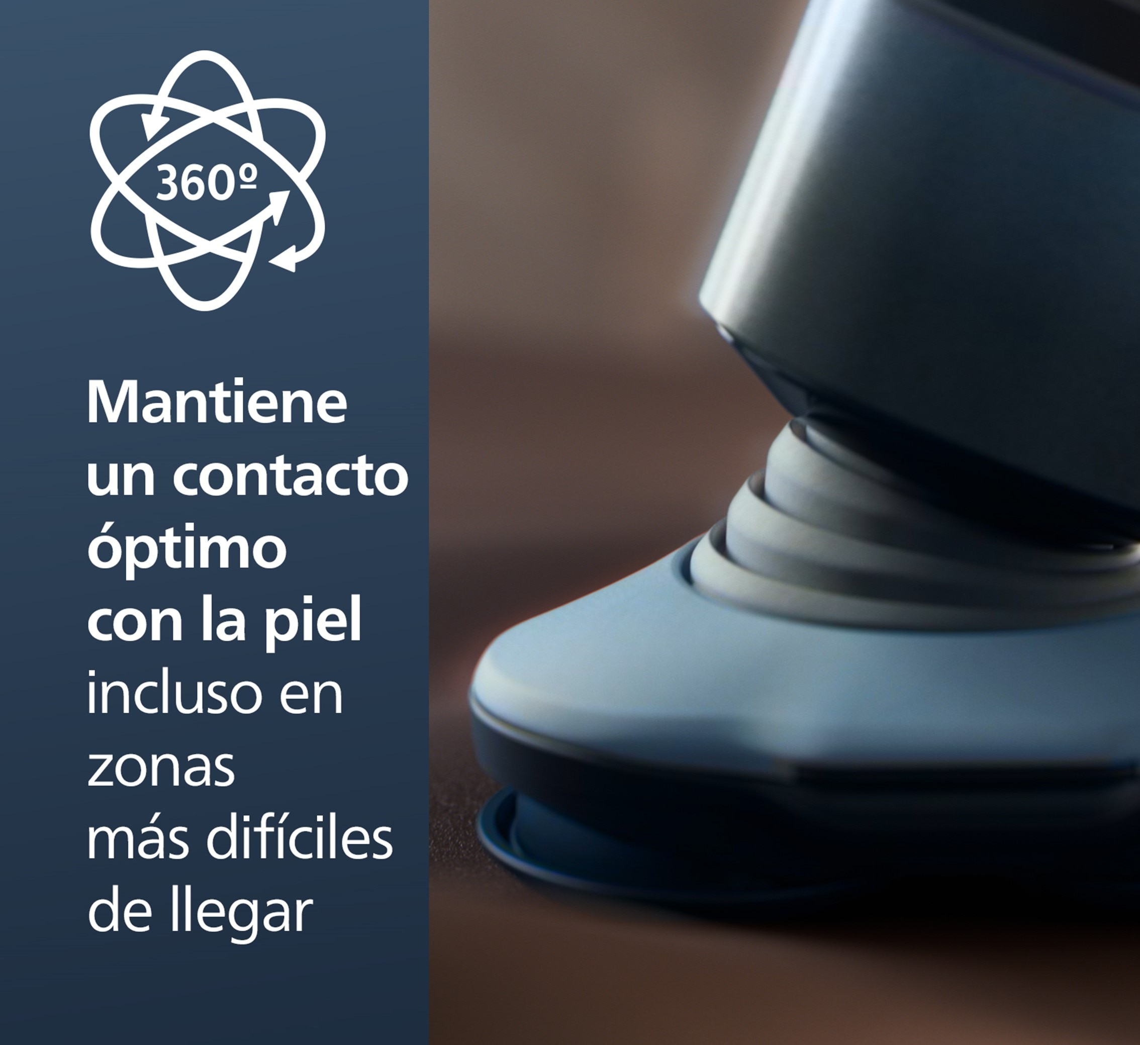 Afeitadora eléctrica Philips Serie 5000X, máquina de afeitar hombre en seco y mojado, 50 min autonomía, uso en seco y mojado 4