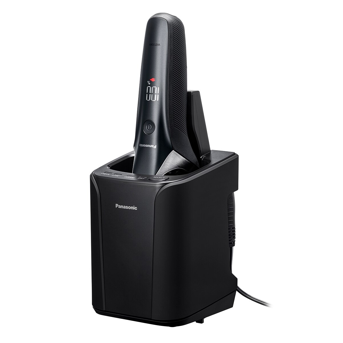 Afeitadora recargable Panasonic ES-LS9A-K803 Premium con 6 cuchillas y base limpiadora Negro-5