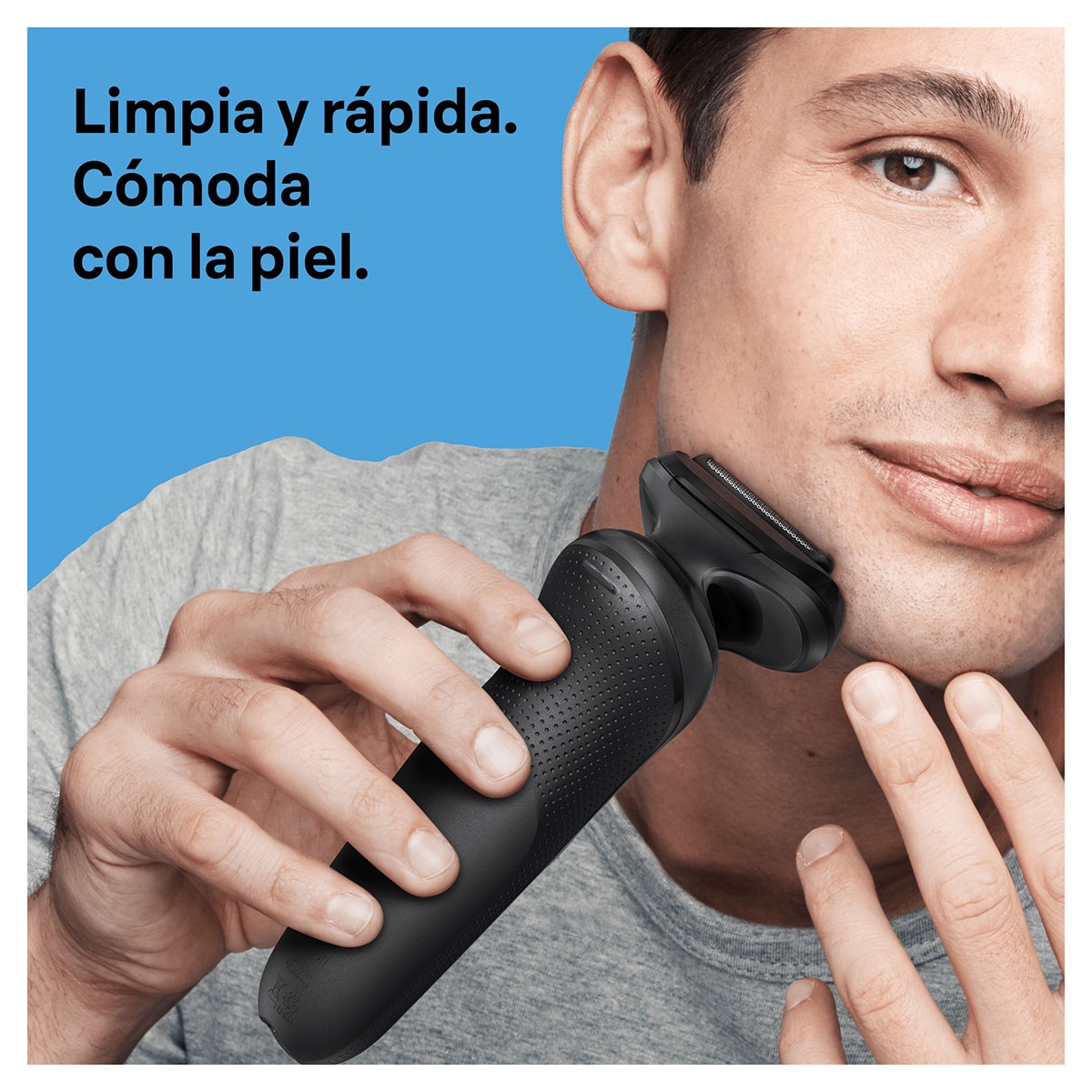 Afeitadora Recargable Braun Series 5 52-N7200cc - 80743598 Negro-2