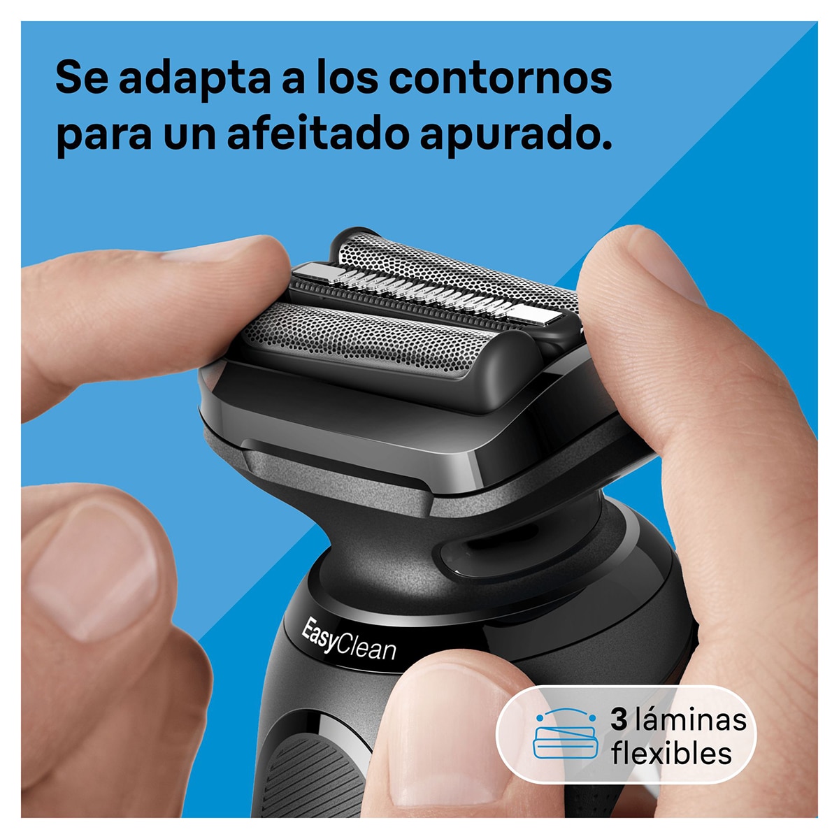 Afeitadora Recargable Braun Series 5 52-N7200cc - 80743598 Negro-3