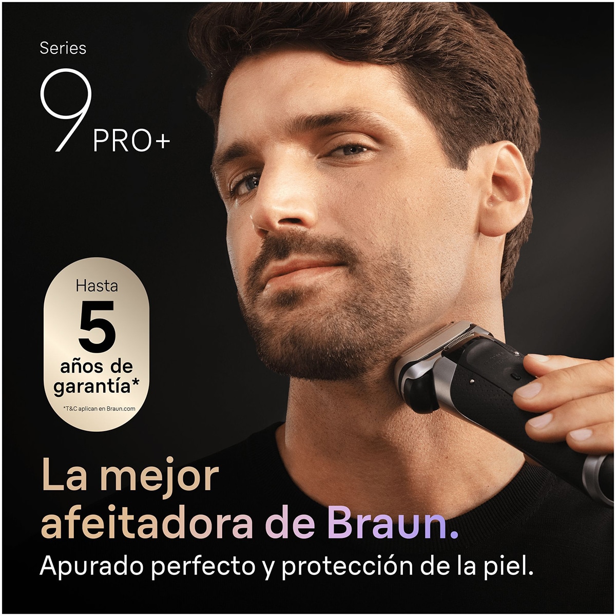 Afeitadora Recargable Braun Series PRO+ 9655CC - 80809357 Gris-3