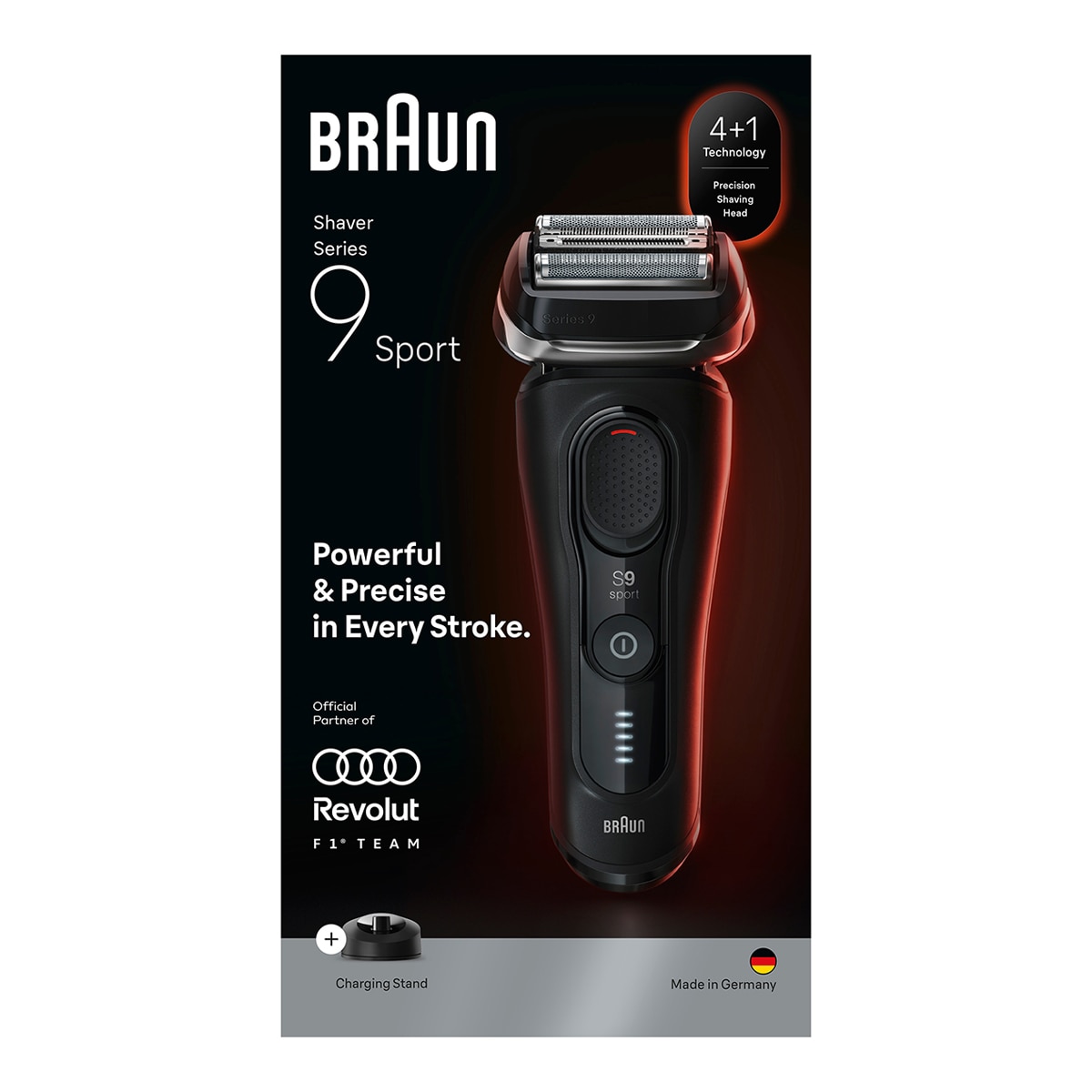 Afeitadora eléctrica Braun Series 9 Sport 9110s - Negro Negro-2