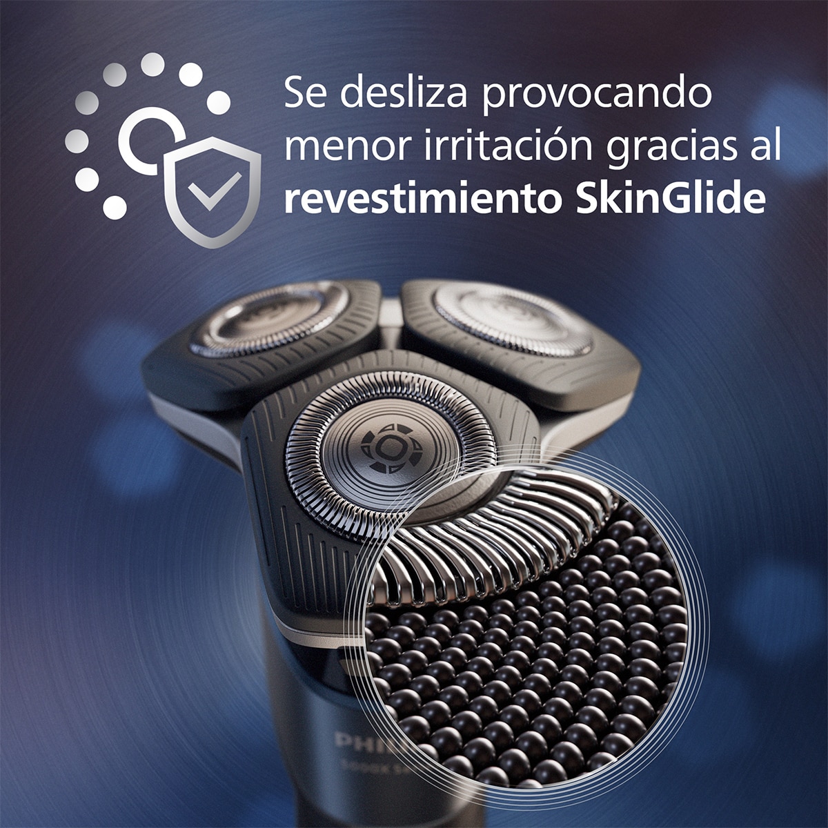 Imagen 4 de Afeitadora eléctrica Philips series 5000X Wet & Afeitado apurado. - Gris Gris