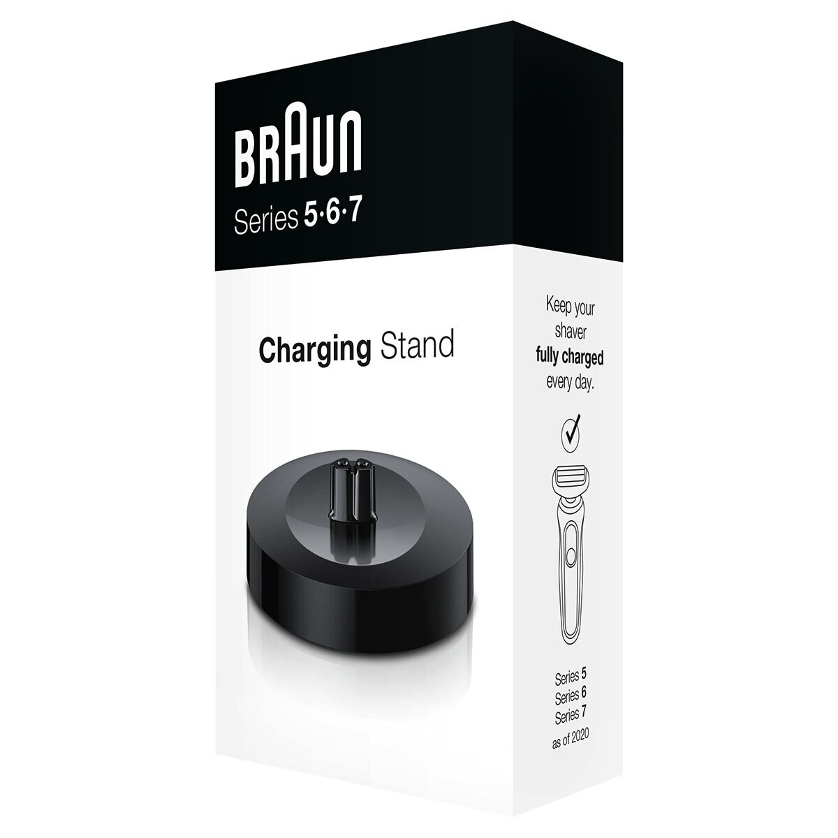 Acessório Base Carregador de Máquina de Barbear Braun 0-CS Preto-4
