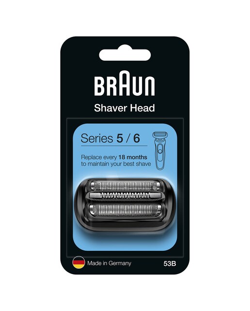 Imagem 0 de Recarga Lâmina de Máquina de Barbear Braun Series 5 53B - Preto