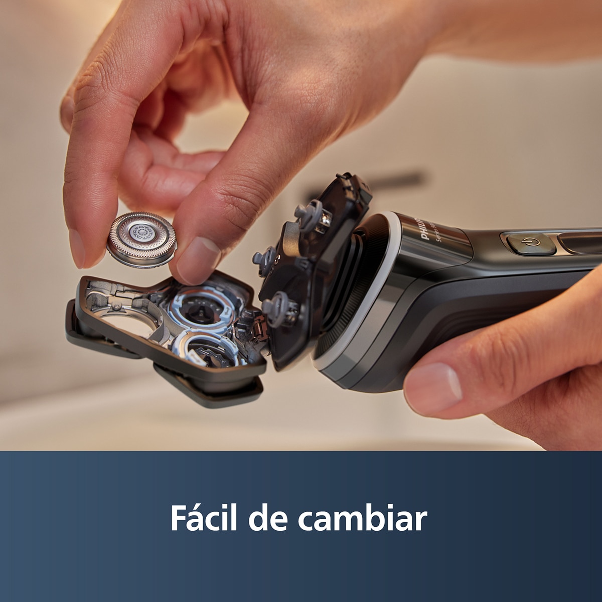 Cabezal de recambio afeitadora eléctrica Philips Serie i9000, Serie 9000 y Serie 8000 4