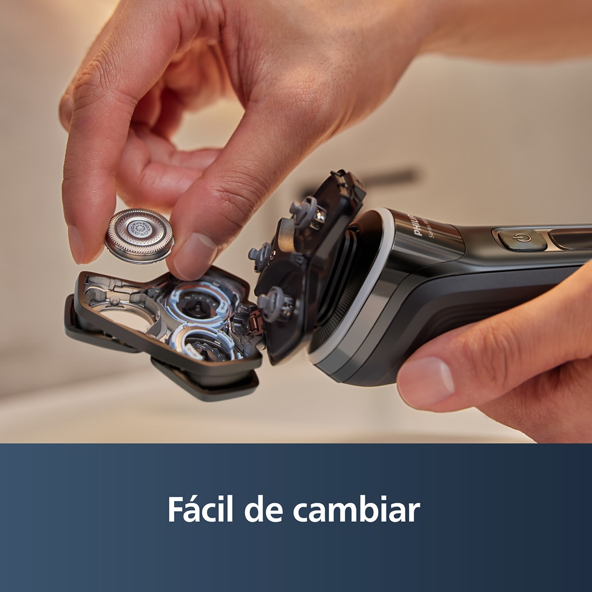 Cabezal de recambio afeitadora eléctrica Philips Serie i9000, Serie 9000 y Serie 8000 4