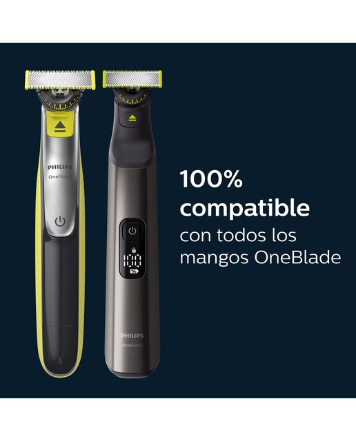 Recambio cuchilla flexible 360 Philips OneBlade, 1 unidad 3