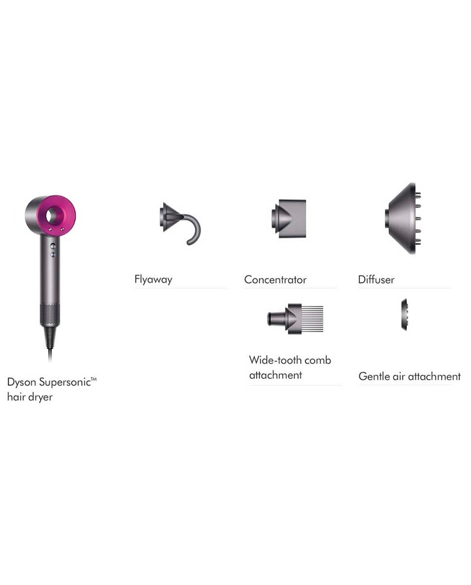 Secador de pelo Dyson Supersonic™ Níquel/ - Fucsia Fucsia-2