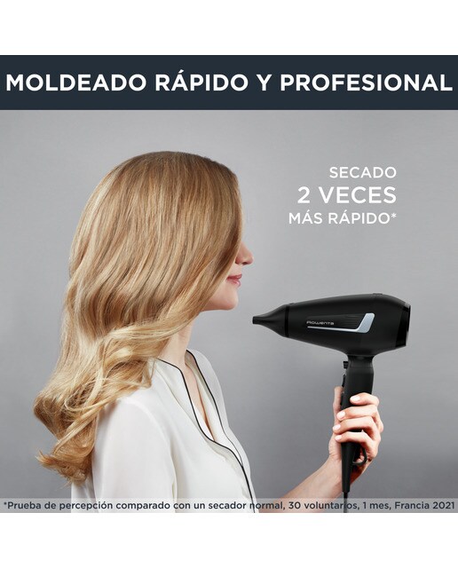 Secador de pelo Rowenta Pro Expert con Motor AC Negro-4