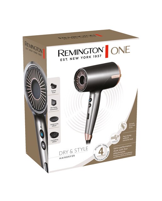 Secador Remington One D6077 con sensor Thermacare 12