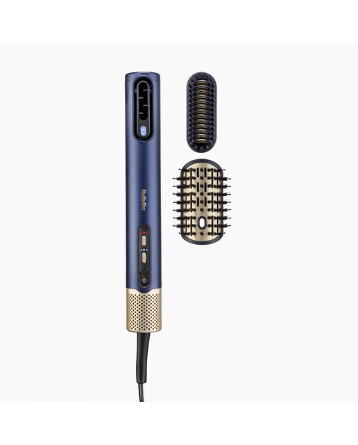 Secador Alisador Styler BaByliss Air Wand con aire y sin calor extremo Azul-4