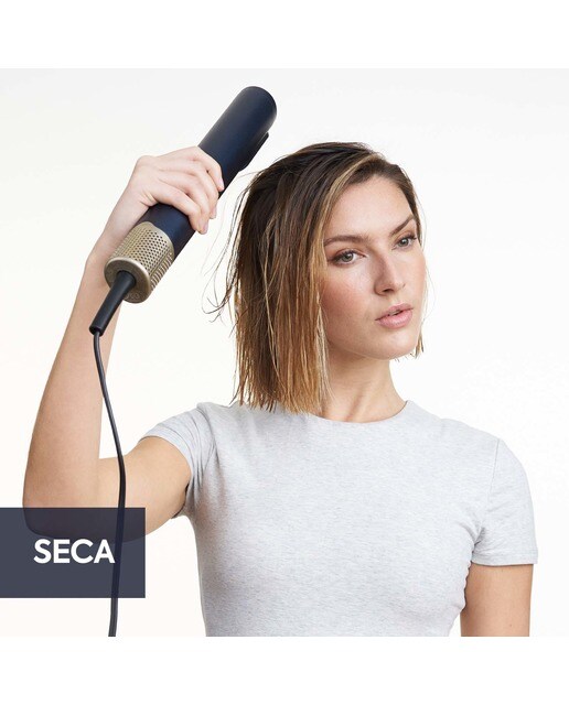 Secador Alisador Styler BaByliss Air Wand con aire y sin calor extremo Azul-7