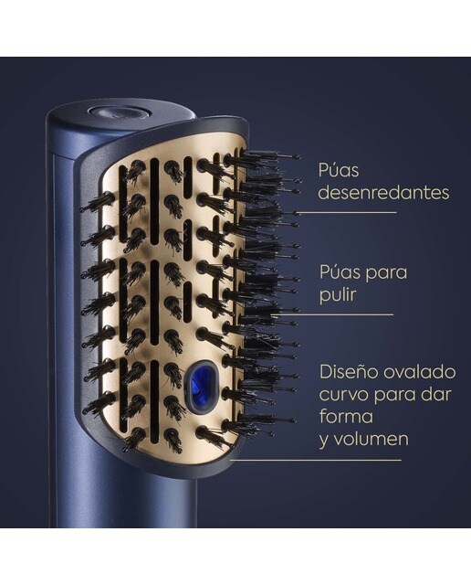 Secador Alisador Styler BaByliss Air Wand con aire y sin calor extremo Azul-10