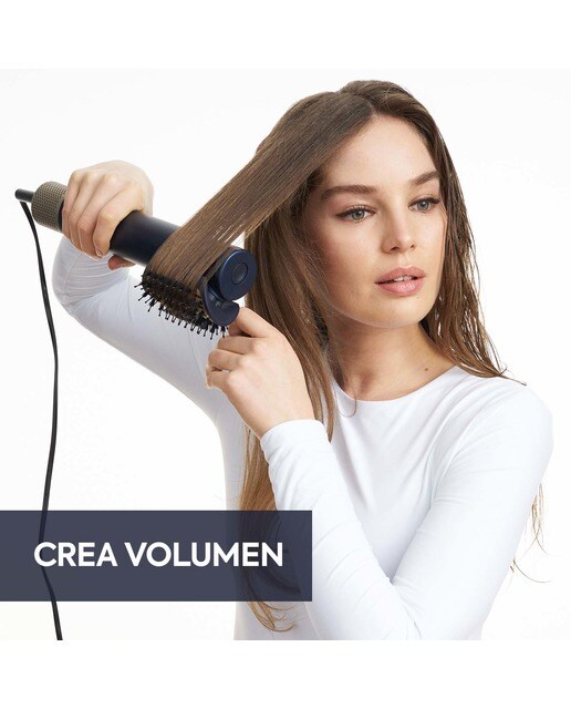 Secador Alisador Styler BaByliss Air Wand con aire y sin calor extremo Azul-11