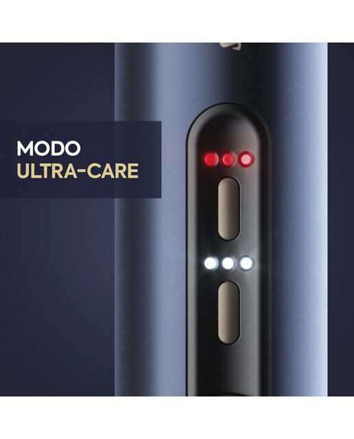 Secador Alisador Styler BaByliss Air Wand con aire y sin calor extremo Azul-13